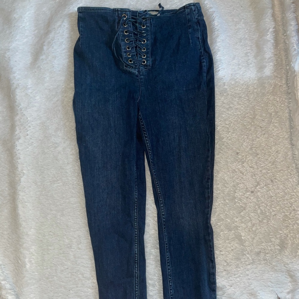 Free people high waisted jeans